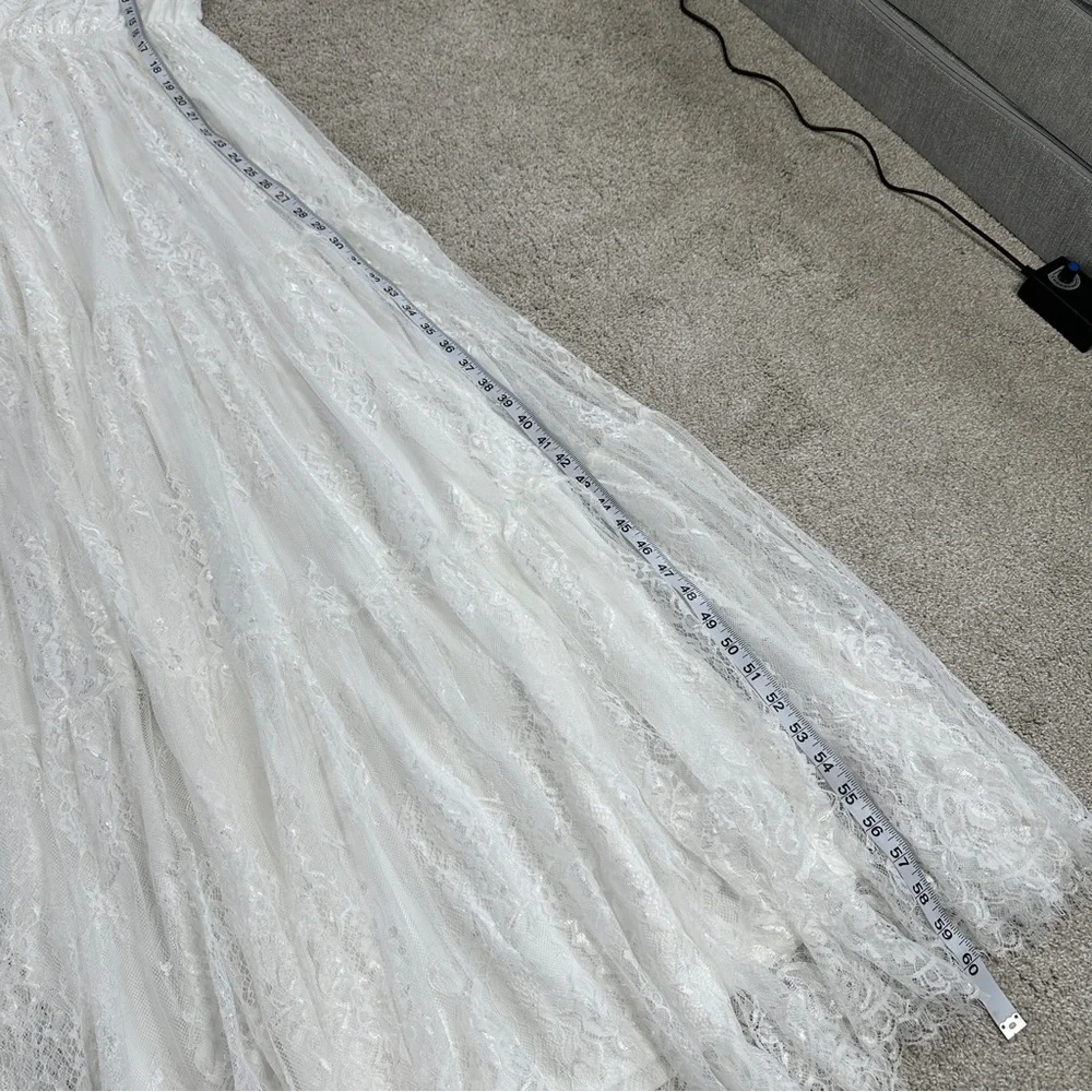 Baltic Born White Lace Maxi Dress - Picture 15 of 15